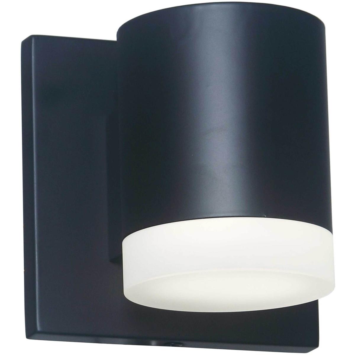 Dainolite WLS-57LEDW-MB Wilson LED 4.75 inch Matte Black ADA Wall Sconce Wall Light