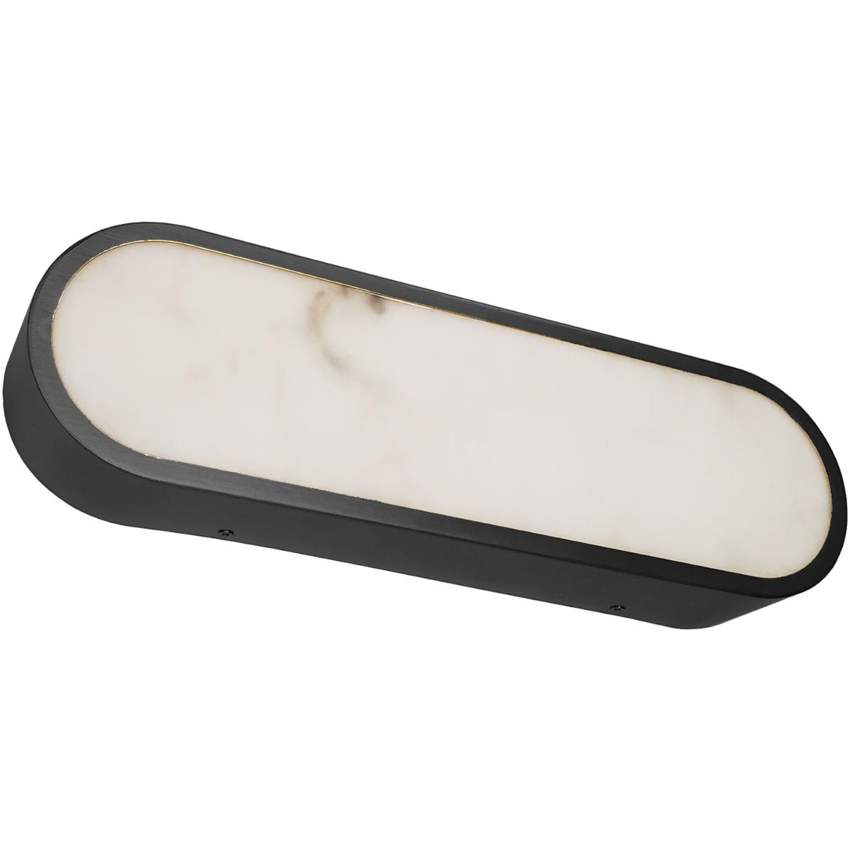 Dainolite WSH-1620LEDW-MB Walsh Wall Sconce Wall Light in Matte Black
