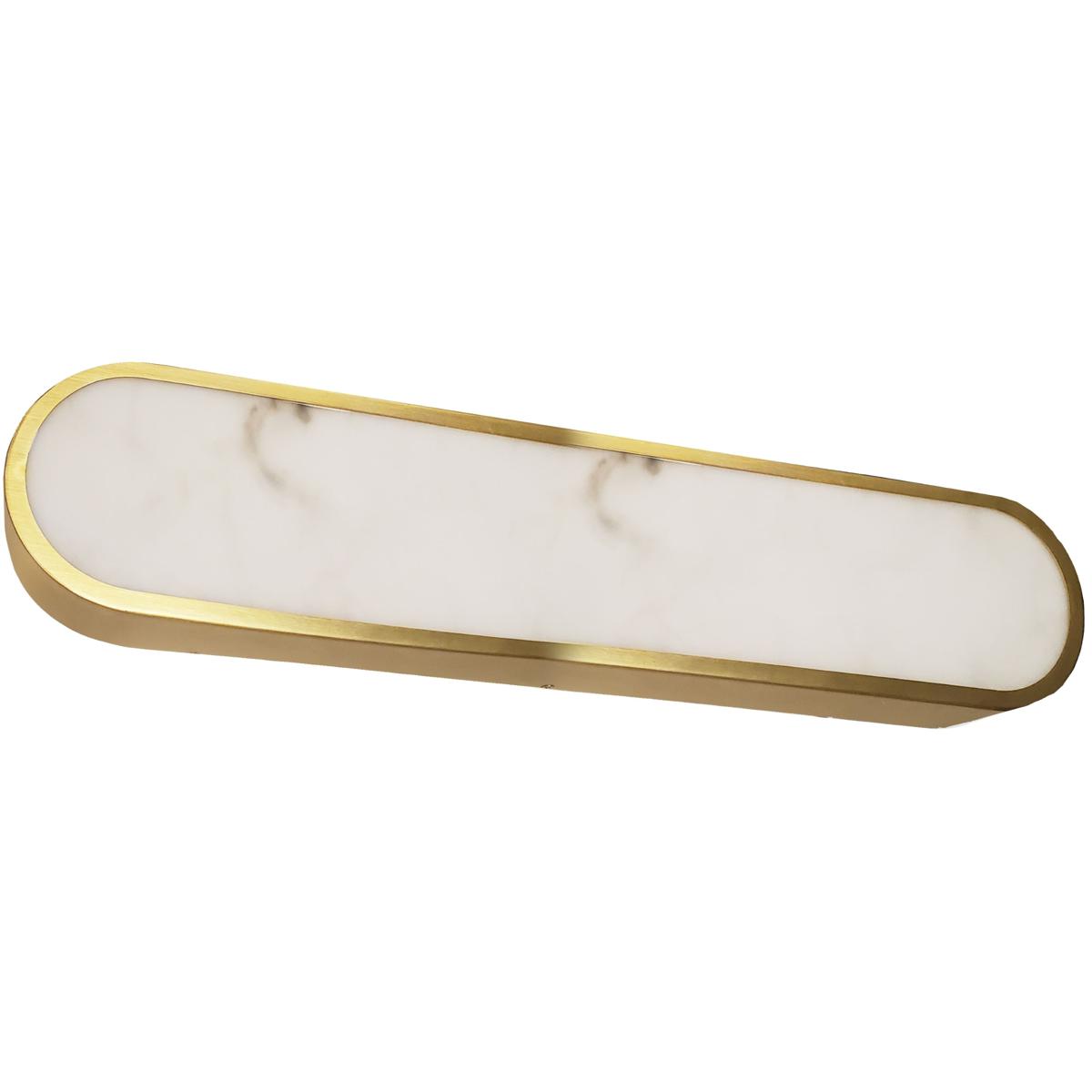 Dainolite WSH-2230LEDW-AGB Walsh Wall Sconce Wall Light in Aged Brass