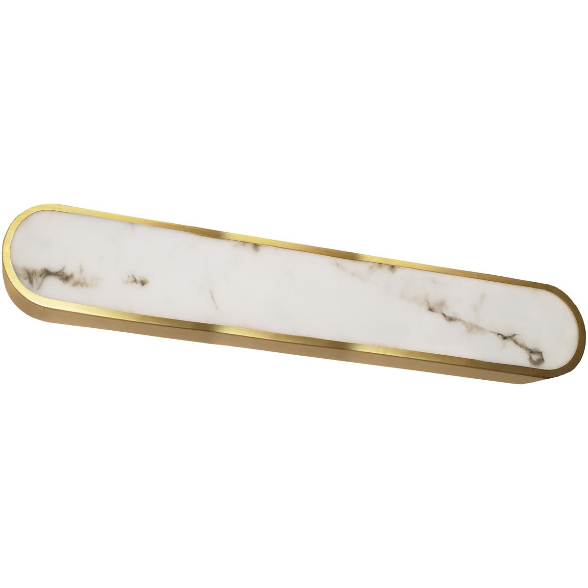 Dainolite WSH-3240LEDW-AGB Walsh Wall Sconce Wall Light in Aged Brass