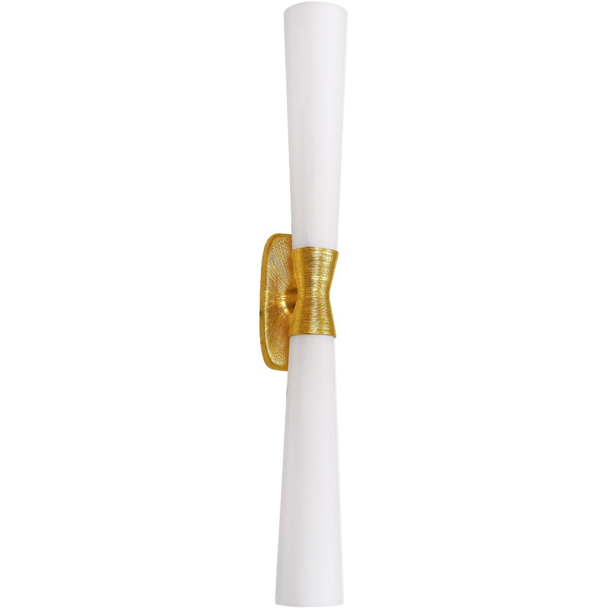 Dainolite WTY-312W-GLD Whitney Wall Sconce Wall Light in Gold