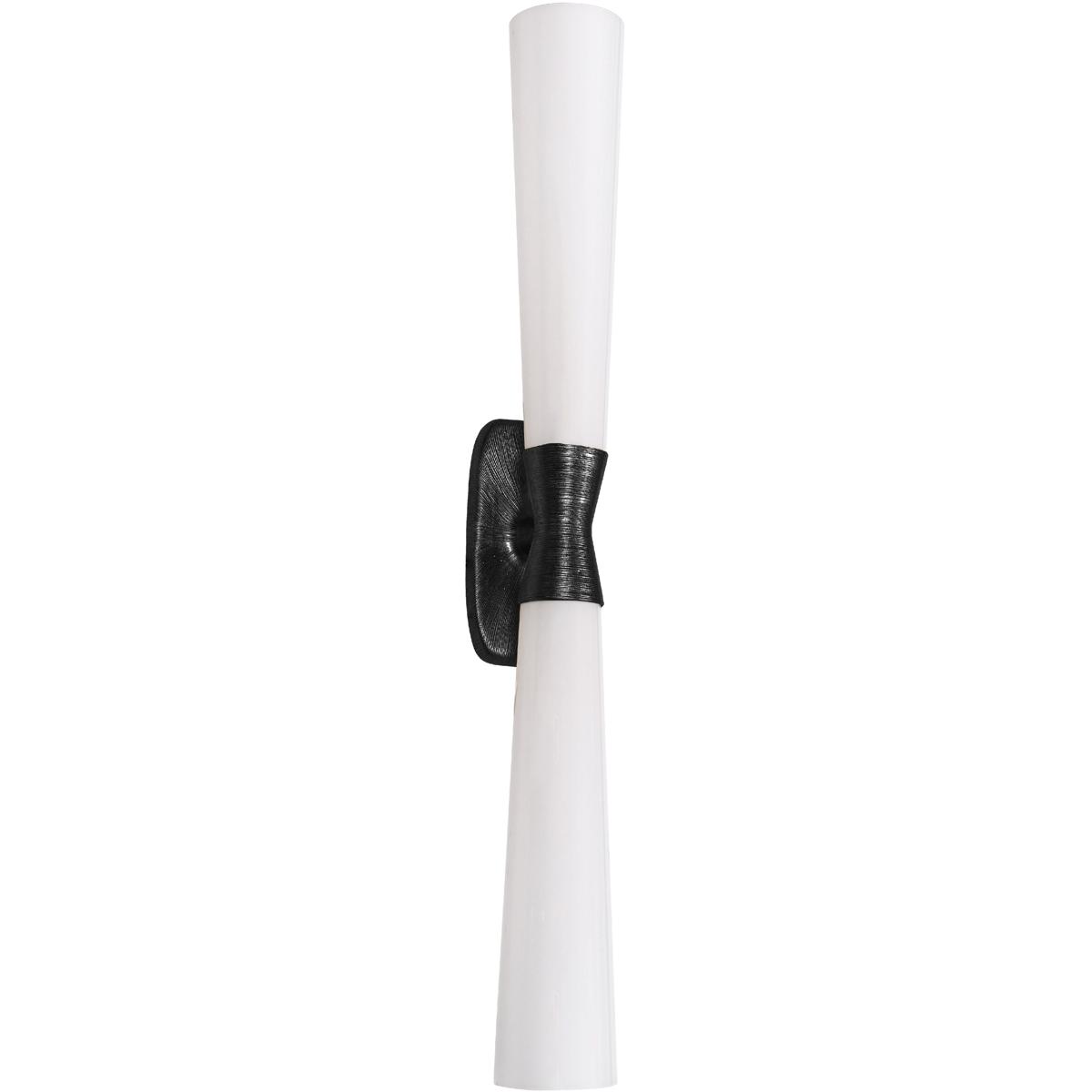 Dainolite WTY-312W-MB Whitney Wall Sconce Wall Light in Matte Black