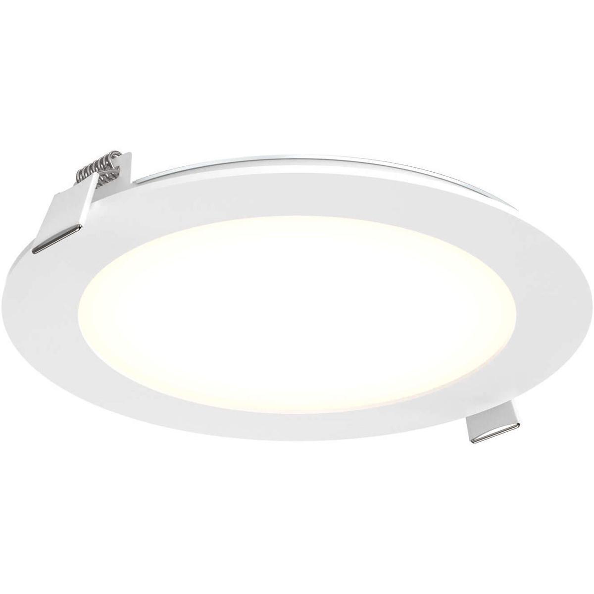 DALS Lighting 5006CCVWH Excel White Recessed Slim Panel