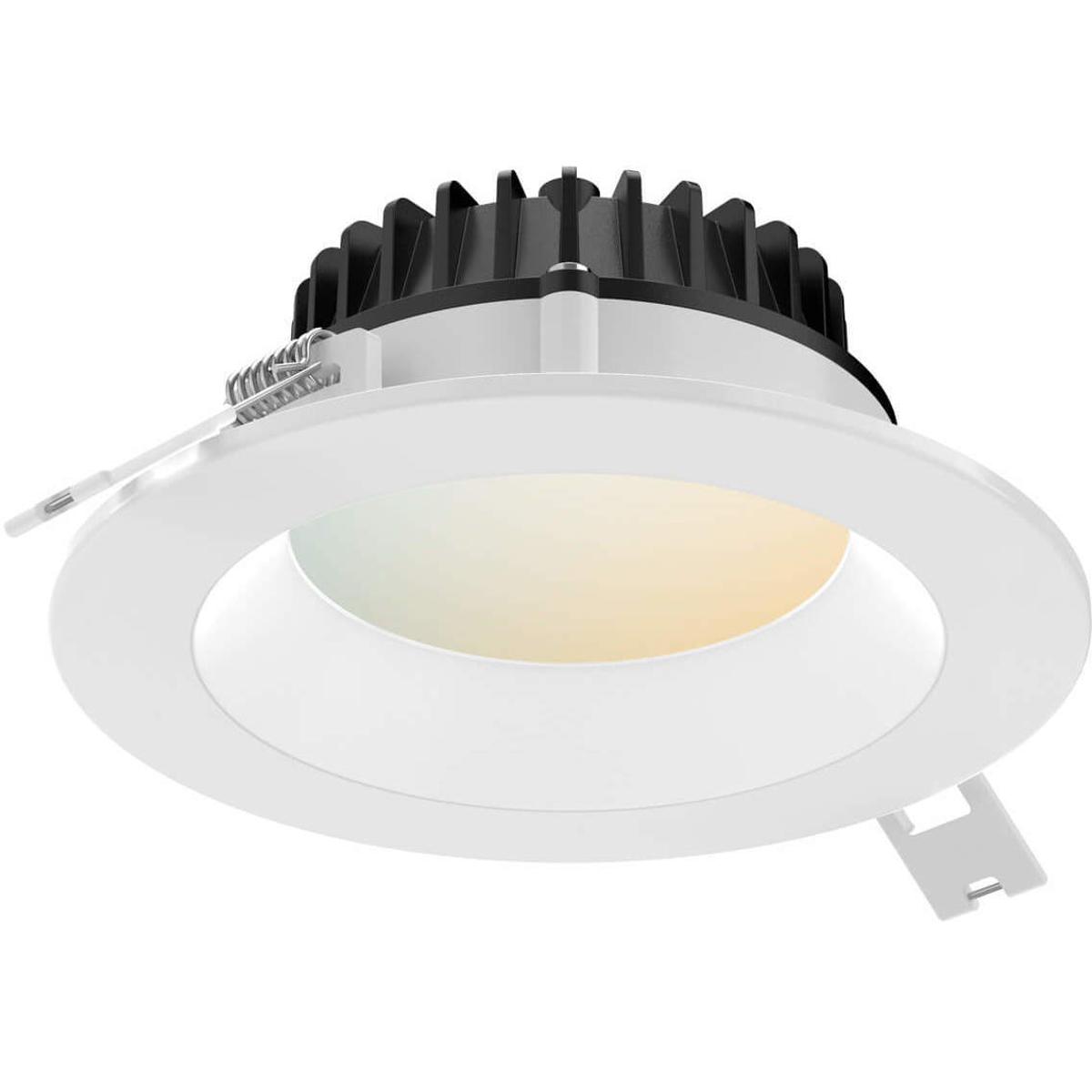 DALS Lighting DCP-DDP4WH Etch Pro White Pro, Deep Regressed Panel