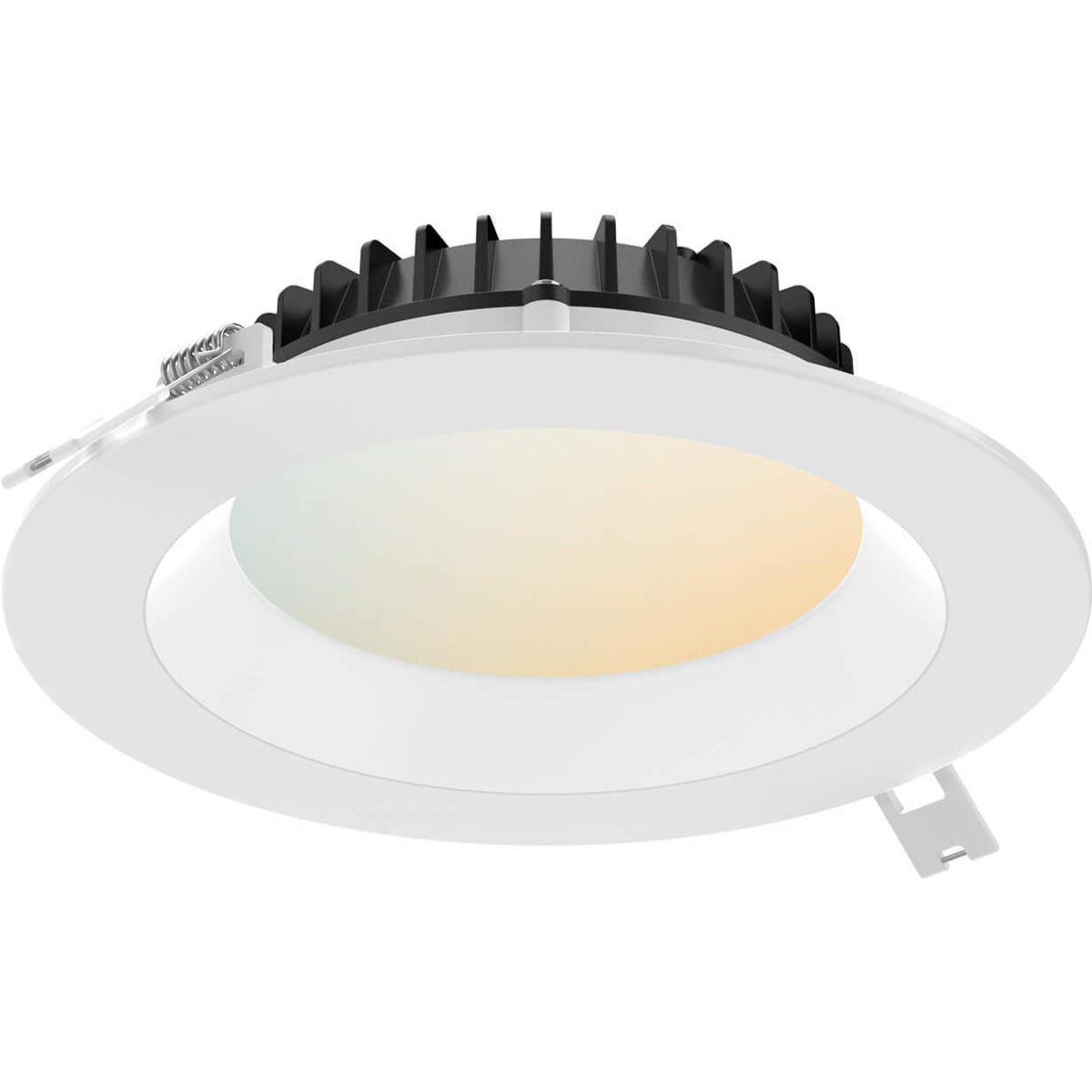 DALS Lighting DCP-DDP6WH Etch Pro White Pro, Deep Regressed Panel