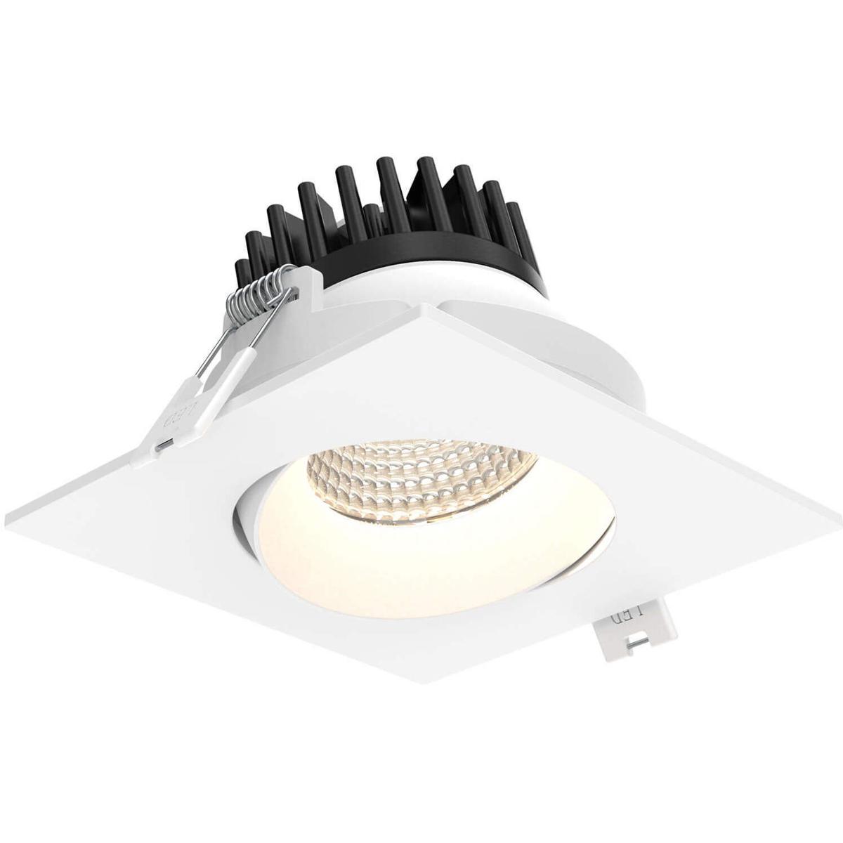DALS Lighting GBR35SQCCBK Revolve Black Directional Recessed Light