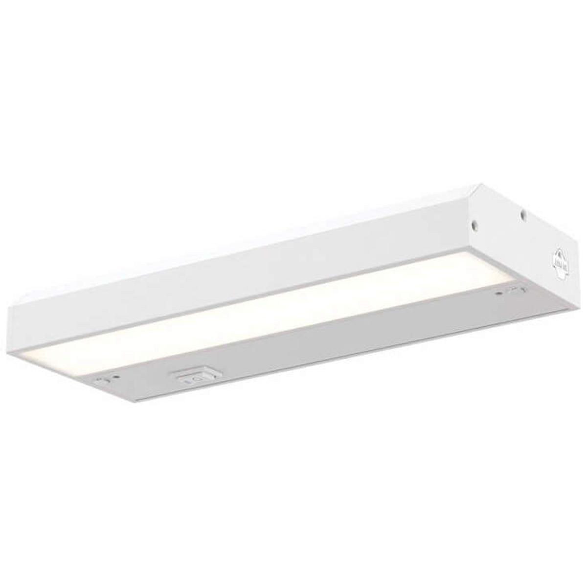 DALS Lighting HLF30-3K-WH ProLed LED 30 inch White Linear Ceiling Light, Under Cabinet Light