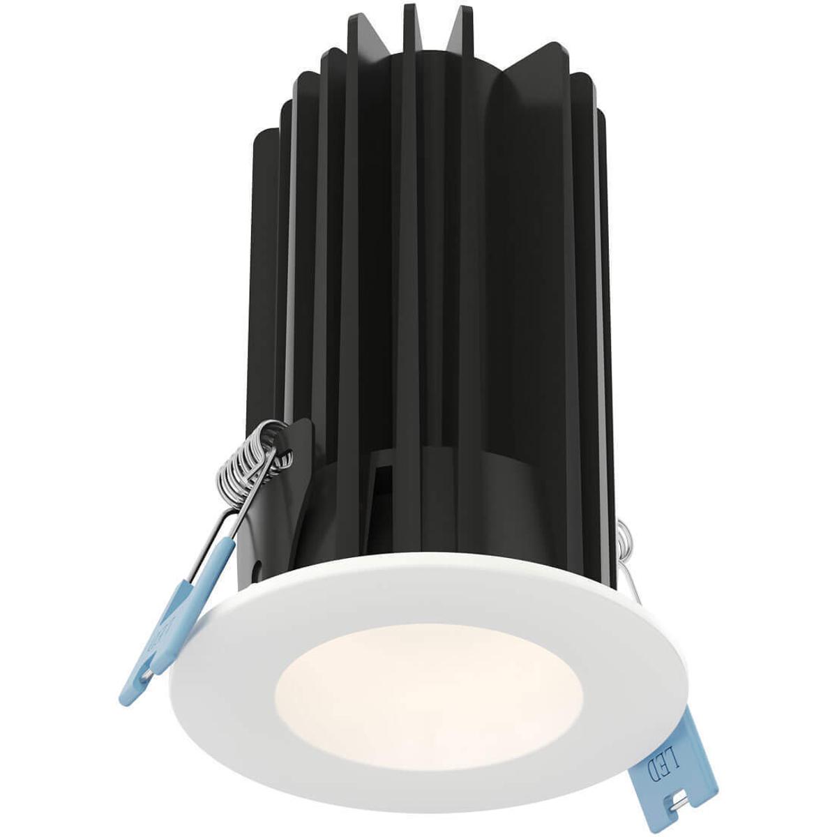 Element 2'' Round High Powered Regressed 5CCT Multi-Voltage LED Downlight in White