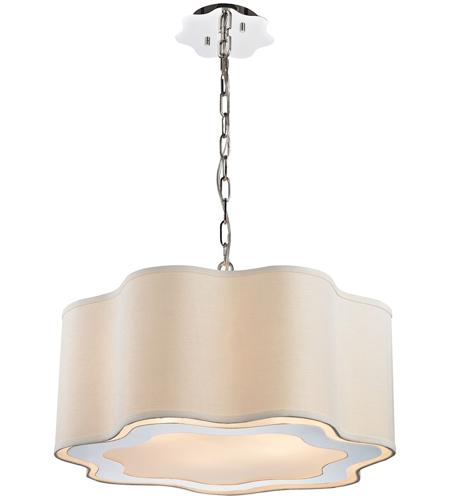 Dimond Lighting 1140-019 Villoy 4 Light 24 inch Polished Nickel Pendant Ceiling Light in Incandescent photo