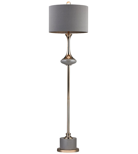 grey and gold floor lamp