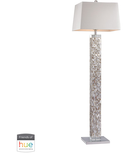 Dimond Lighting D2896 Hue B Mother Of, Mother Of Pearl Floor Lamp