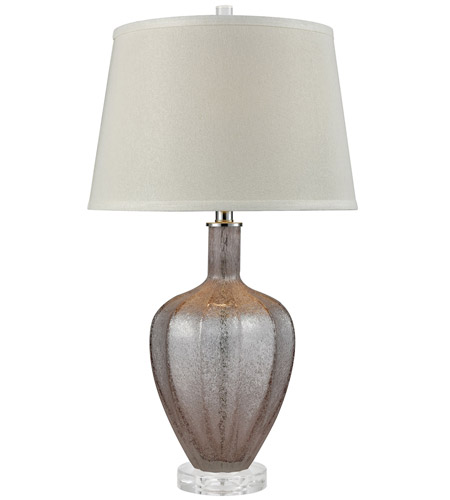 mauve table lamp