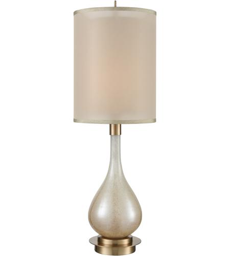 Dimond Lighting D3643 Swoon 32 inch 100 watt Cafe Bronze/Amber Luster Art Glass Table Lamp Portable Light
