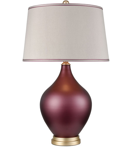 plum table lamps