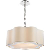 Dimond Lighting 1140-019 Villoy 4 Light 24 inch Polished Nickel Pendant Ceiling Light in Incandescent photo thumbnail