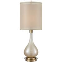 Dimond Lighting D3643 Swoon 32 inch 100 watt Cafe Bronze/Amber Luster Art Glass Table Lamp Portable Light thumb