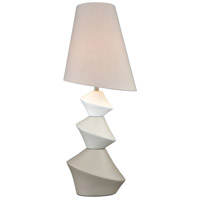 Dimond Lighting D3915 Auckland Harbour 31 inch 100 watt White with Grey and Taupe Table Lamp Portable Light photo thumbnail
