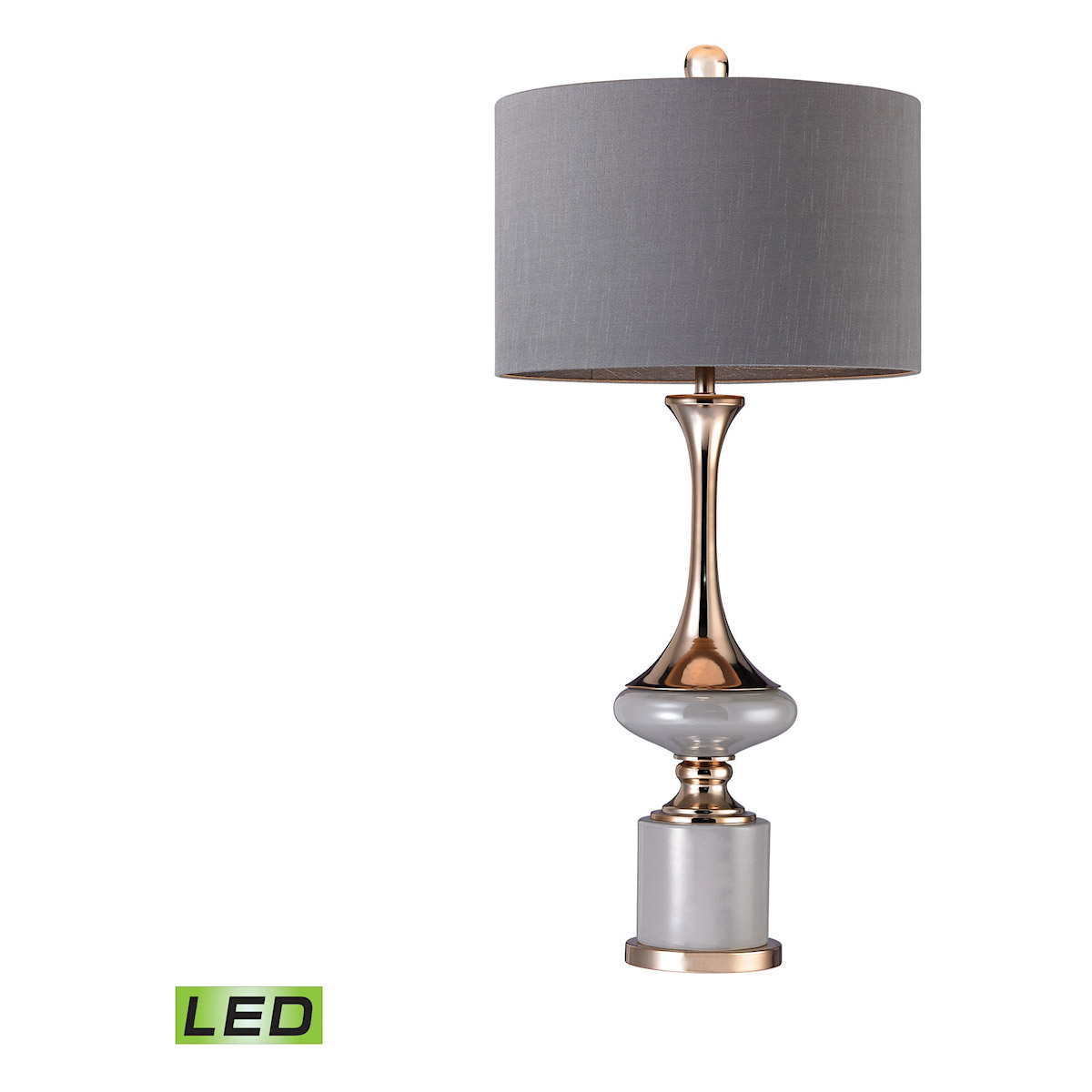 grey gold lamp