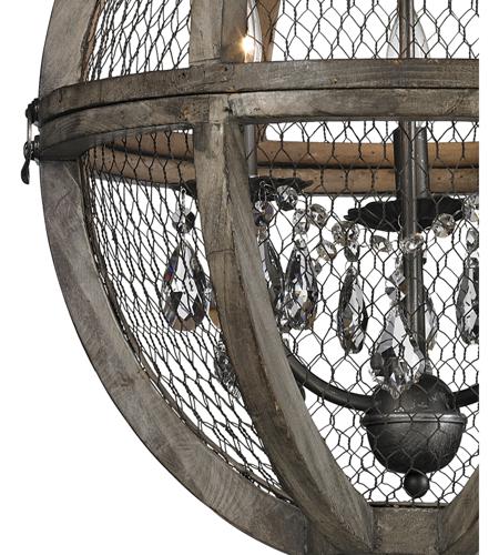 Dimond Home 140-007 Renaissance Invention 3 Light 18 inch Aged Wood/Bronze/Clear Crystal Chandelier Ceiling Light in Small, Small 140-007_alt1.jpg