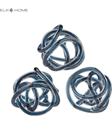 Dimond Home 154-018/S3 Glass Knots Navy Blue Ornamental Accessory 154-018_s3_alt9.jpg