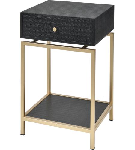 Dimond Home 3169-150 Clancy 25 X 16 inch Black / Gold Accent Table photo
