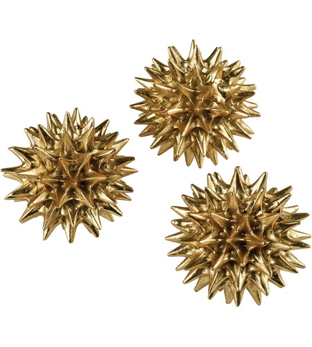 Dimond Home 3212-1017/S3 Spangle 5 inch Ornamental Sculptures, Set of 3