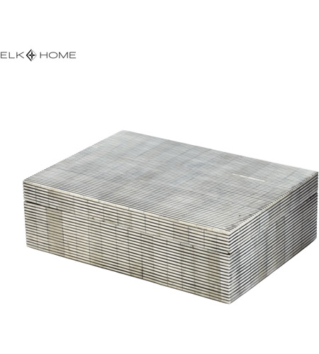 Dimond Home 344057 Pin Stripe Bone 10 X 7 inch Grey Box in Large, Large 344057_alt9.jpg
