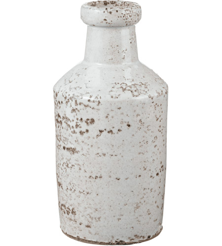 Dimond Home 857084 Rustic White 8 X 4 inch Bottle
