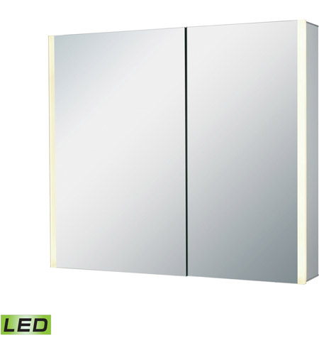 Dimond Home Lmc3k 3227 El2 Elk Home 32 X 28 Inch Brushed Aluminum Medicine Cabinet