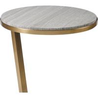 Dimond Home 1241-001 Emett 16 inch Cafe Bronze / Gray Marble Accent Table alternative photo thumbnail