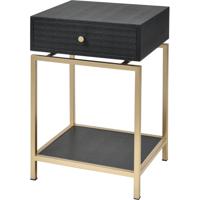 Dimond Home 3169-150 Clancy 25 X 16 inch Black / Gold Accent Table photo thumbnail