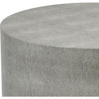 Dimond Home 3169-120 Dexter 16 inch Gray Faux Shagreen Accent Table alternative photo thumbnail