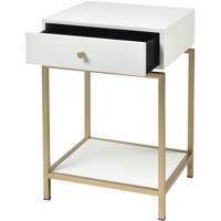 Dimond Home 3169-143 Clancy 25 X 16 inch White / Gold Accent Table 3169-143_alt1.jpg thumb