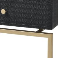 Dimond Home 3169-150 Clancy 25 X 16 inch Black / Gold Accent Table alternative photo thumbnail