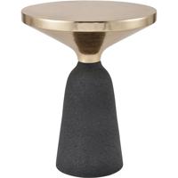 Dimond Home 9166-112 Graves 20 inch Shiny Gold/Black Accent Table thumb