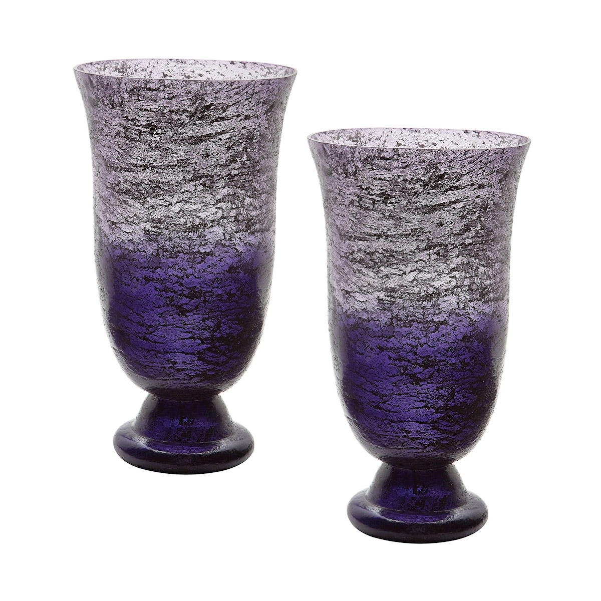 Dimond Home 876024/S2 Ombre 14 X 8 inch Vase in Plum Purple Ombre