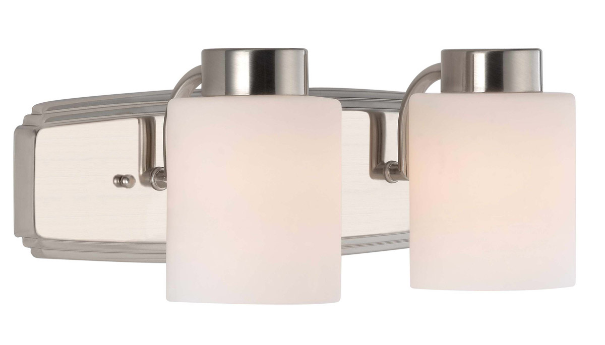 Dolan Designs 3502-09 Westport 2 Light 16 inch Satin Nickel Bath Bar Wall Light