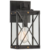 Designers Fountain D242M-7OW-WP Shady Glen 1 Light 14 inch Weathered Pewter Outdoor Wall Lantern thumb