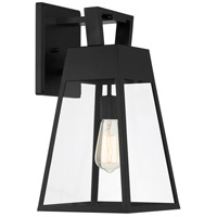 Designers Fountain D244M-9OW-MB Cooper 1 Light 18 inch Matte Black Outdoor Wall Lantern thumb