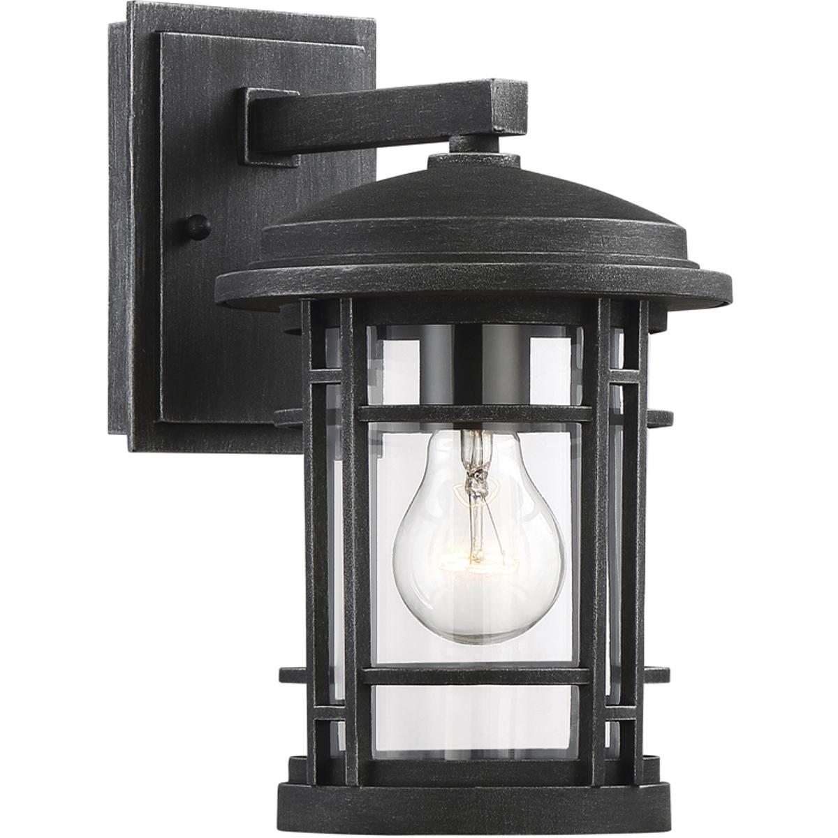 Designers Fountain 22421-WP Barrister 1 Light 12 inch Weathered Pewter Outdoor Wall Lantern