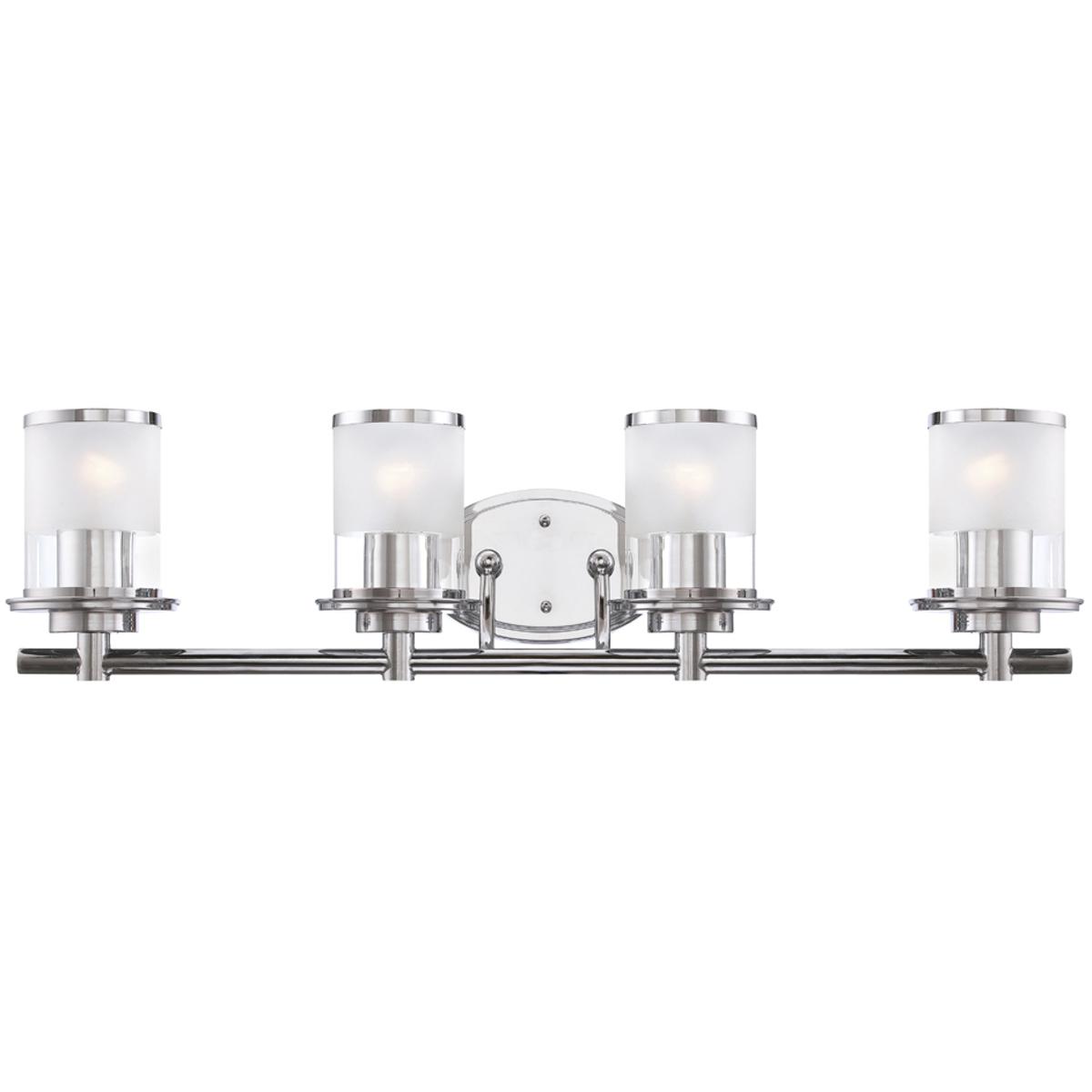 Designers Fountain 6694CH Essence 4 Light 32 inch Chrome Bath Bar Wall Light
