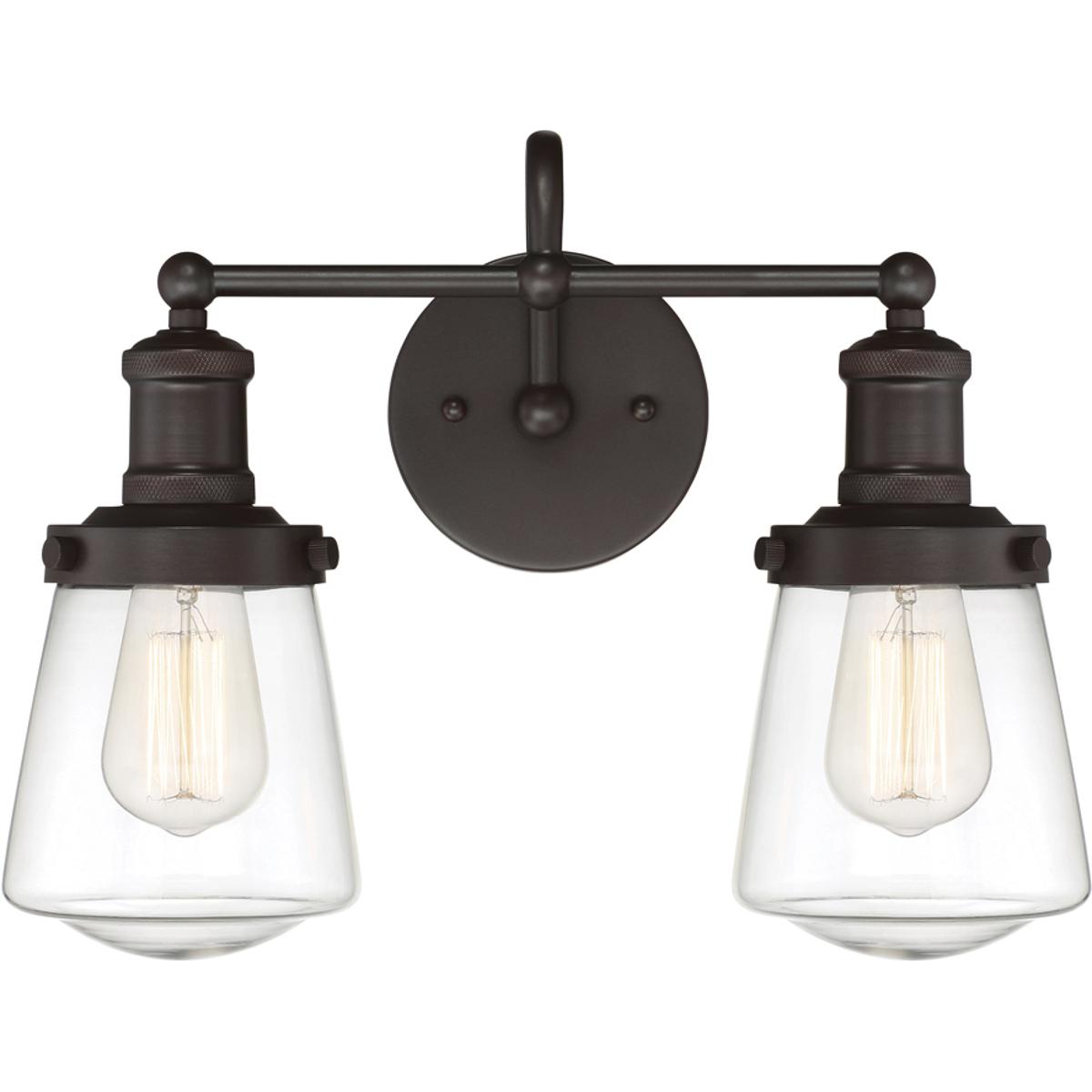 Designers Fountain 69502-SB Taylor 2 Light 15.25 inch Satin Bronze Bath Light Wall Light