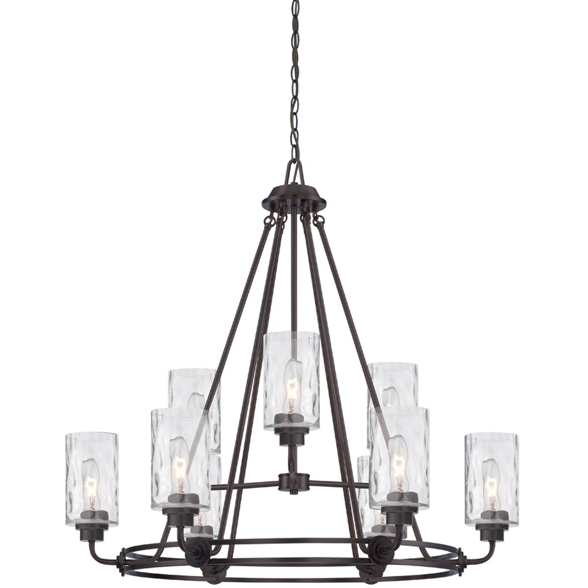 Designers Fountain 87189-OEB Gramercy Park 9 Light 34 inch Old English Bronze Chandelier Ceiling Light