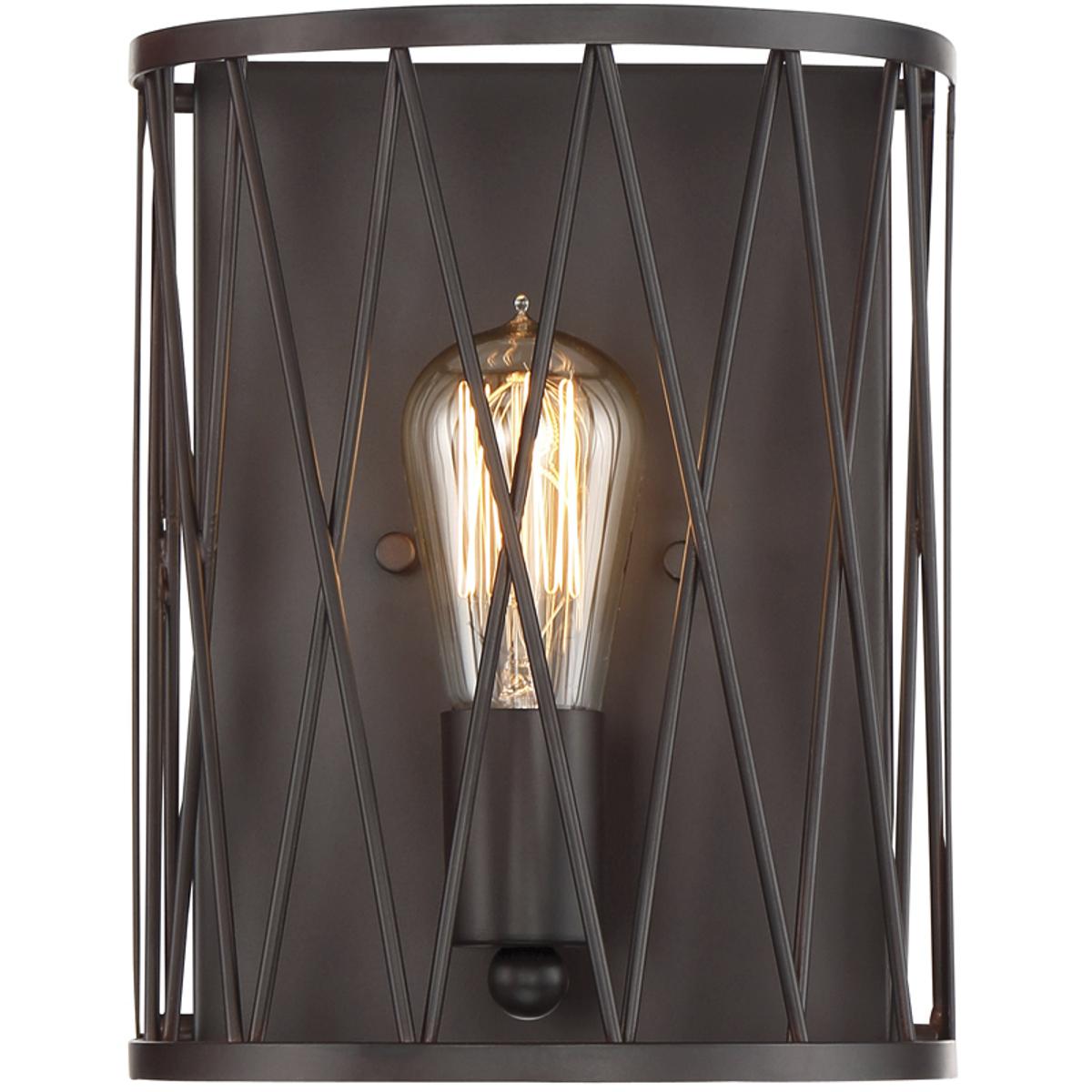 Designers Fountain 91101-VB Arris 1 Light 8 inch Vintage Bronze Wall Sconce Wall Light