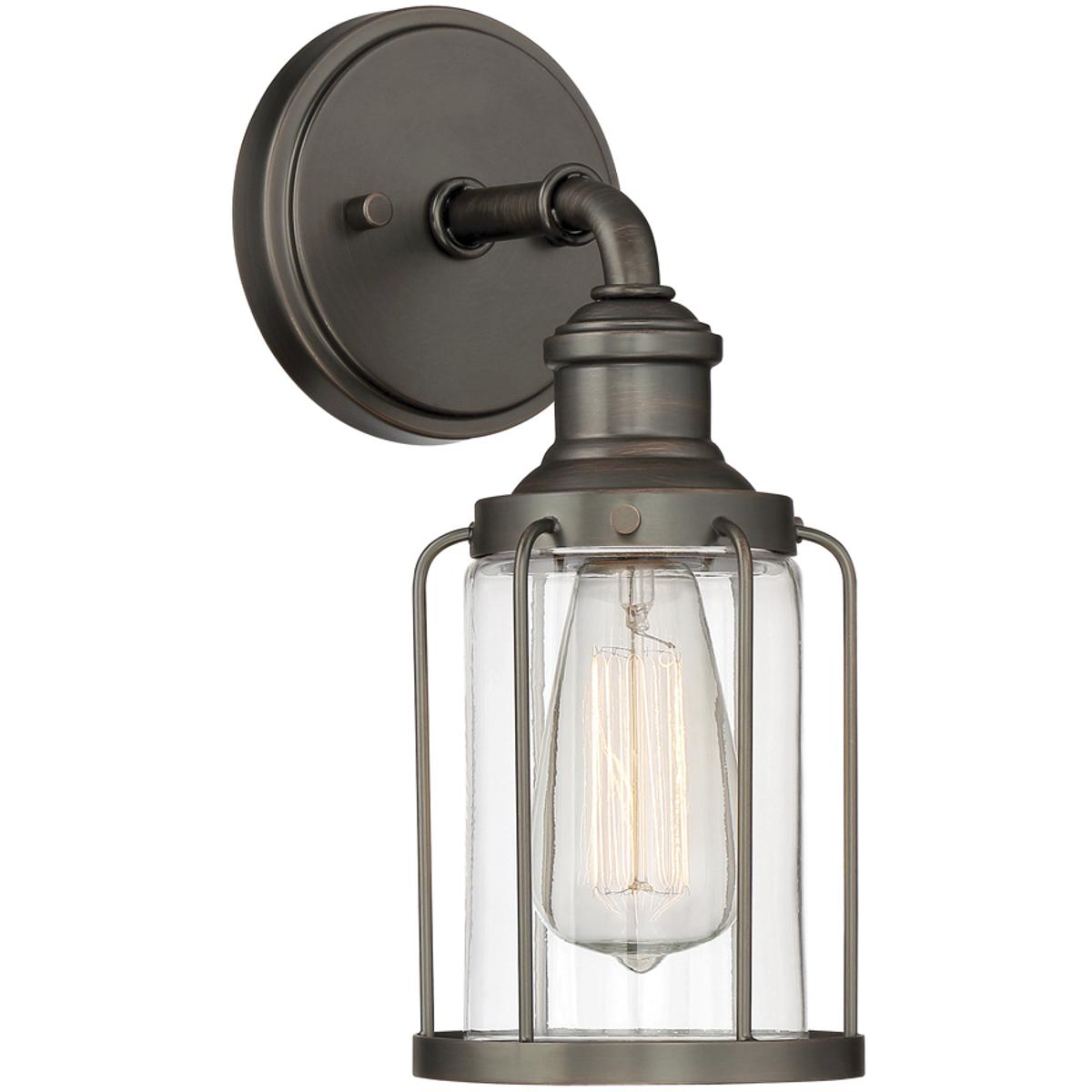 Designers Fountain 91301-SCB Anson 1 Light 5 inch Satin Copper Bronze Wall Sconce Wall Light