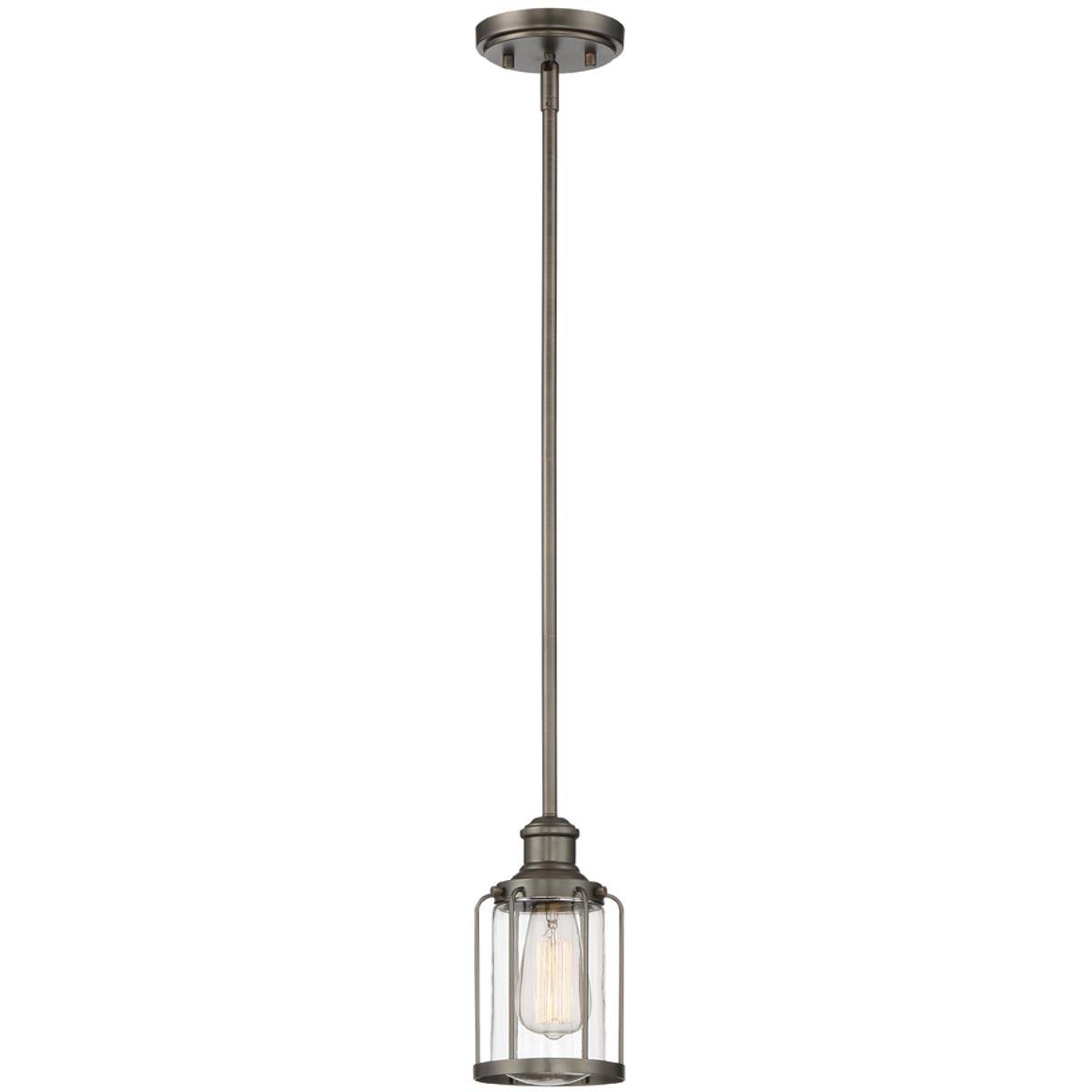 Designers Fountain 91330-SCB Anson 1 Light 5 inch Satin Copper Bronze Mini Pendant Ceiling Light