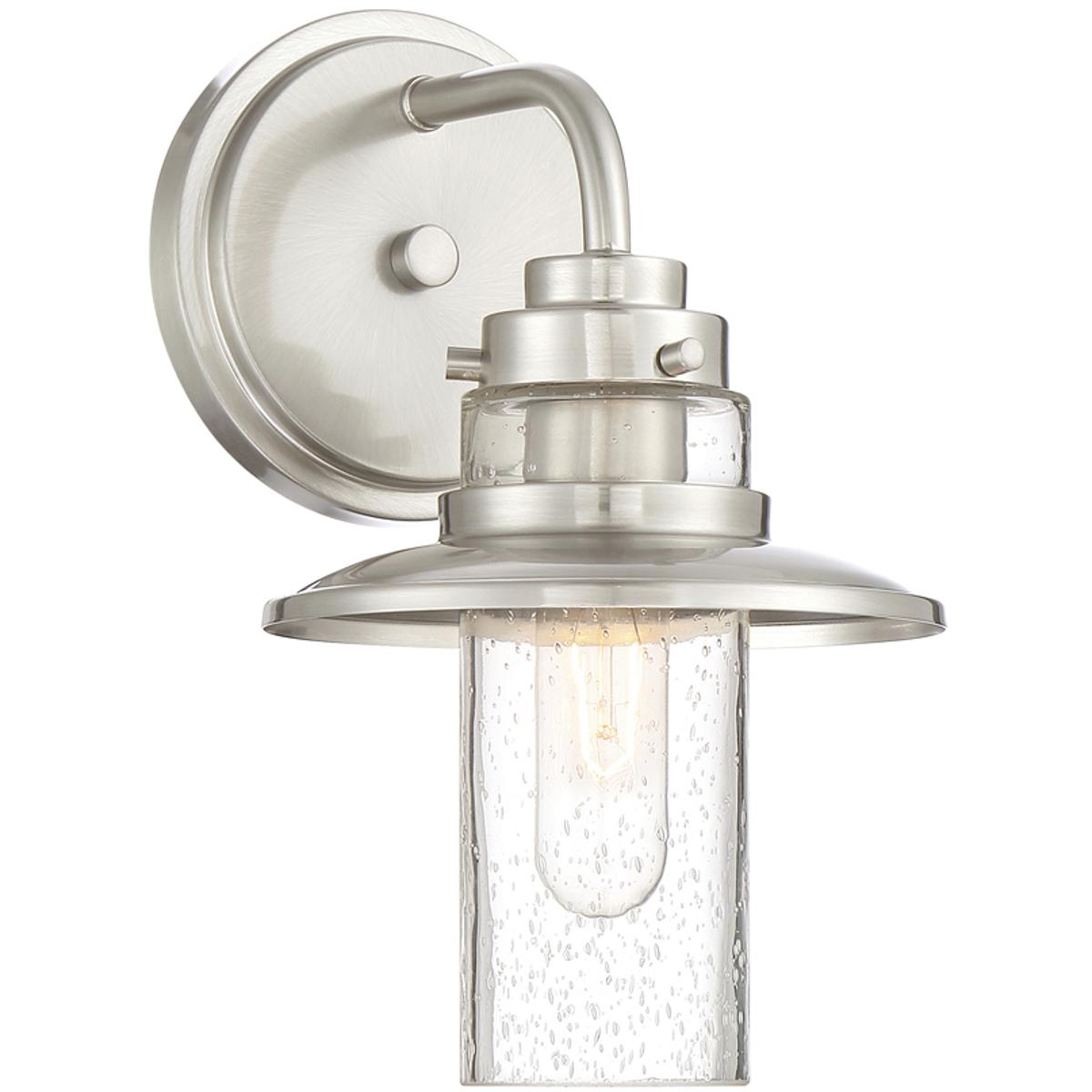 Designers Fountain 91501-SP Dover 1 Light 6.5 inch Satin Platinum Wall Sconce Wall Light