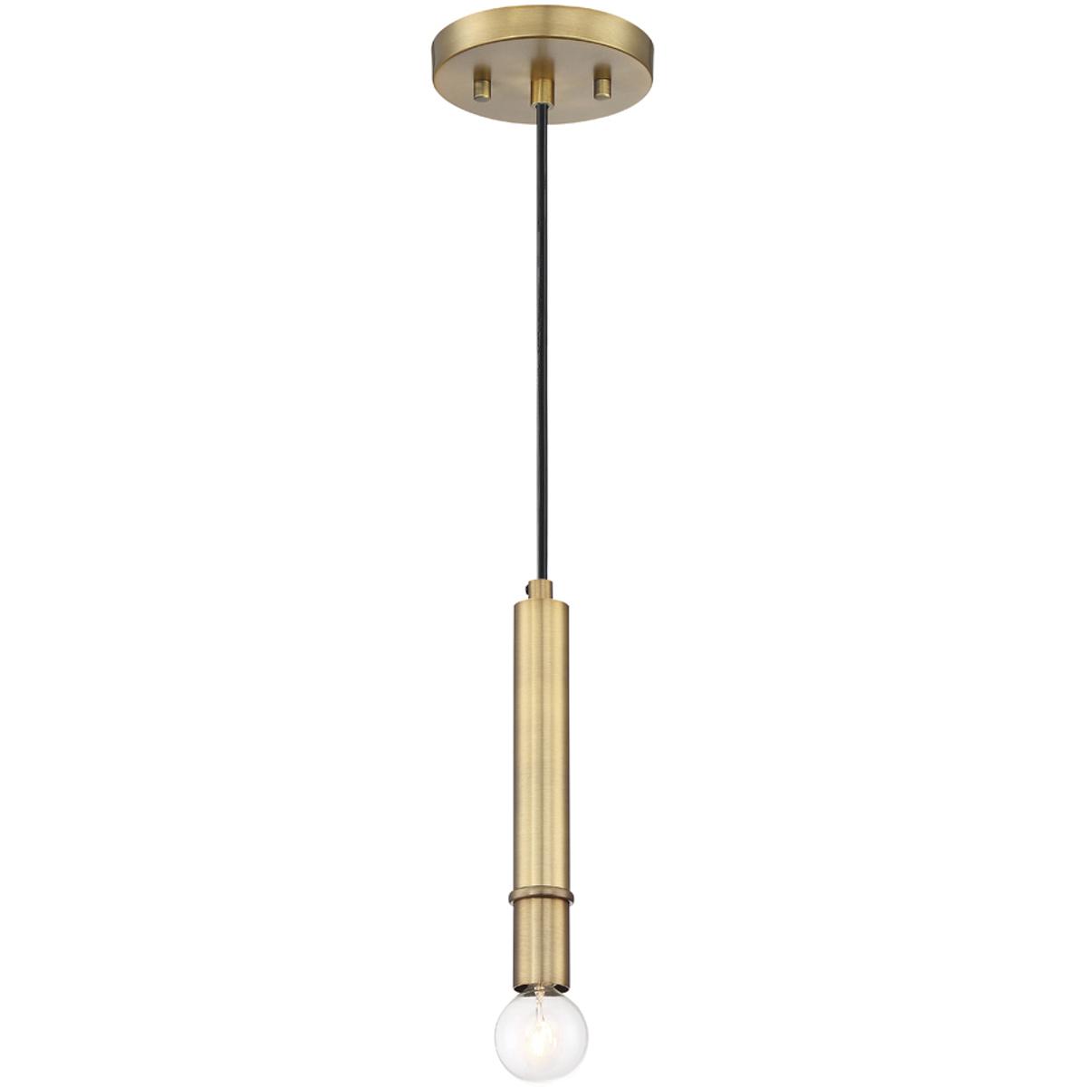 Designers Fountain 92730-OSB Emmett 1 Light 1.25 inch Old Satin Brass Mini Pendant Ceiling Light