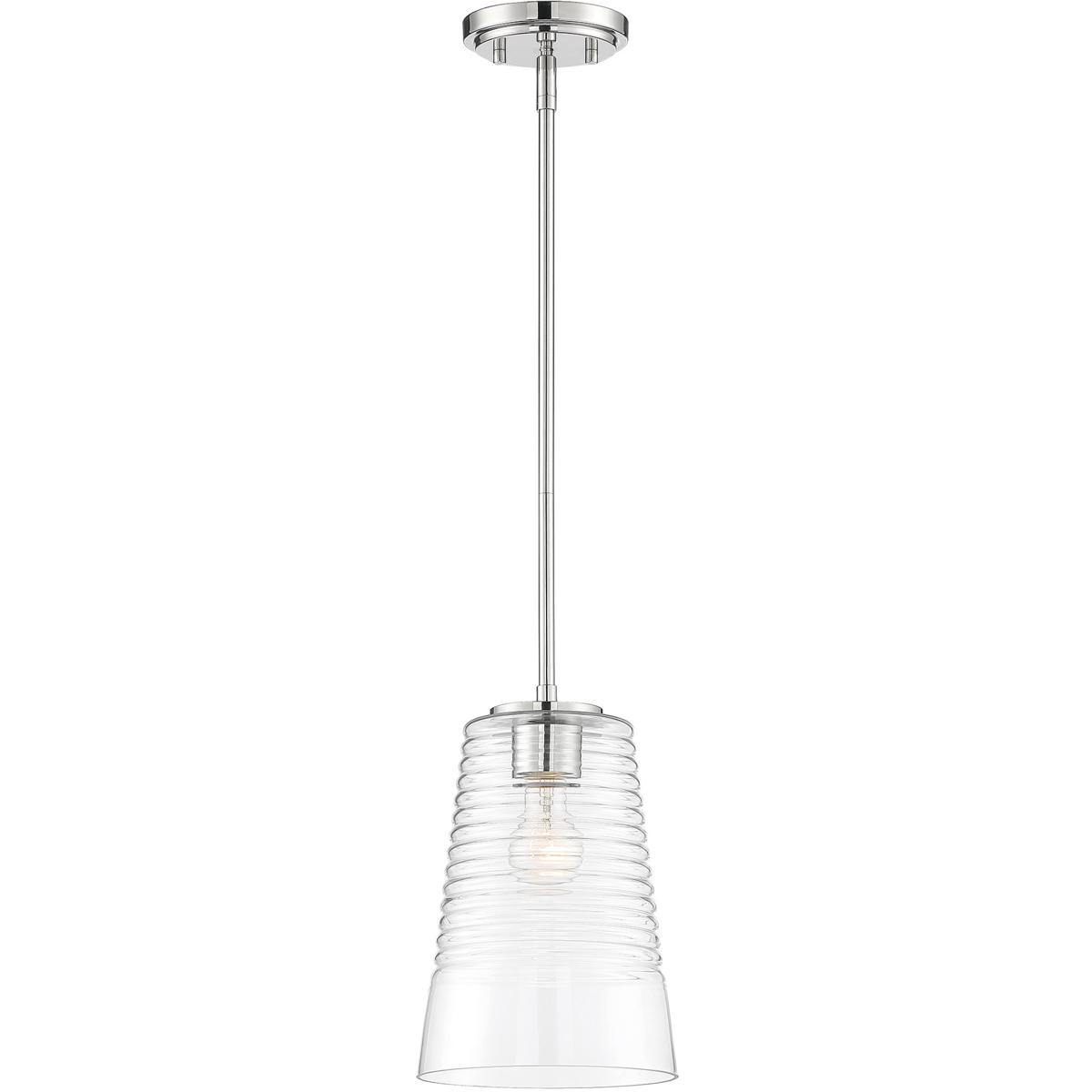 Designers Fountain D230M-8P-PN Ingo 1 Light 8 inch Polished Nickel Pendant Ceiling Light