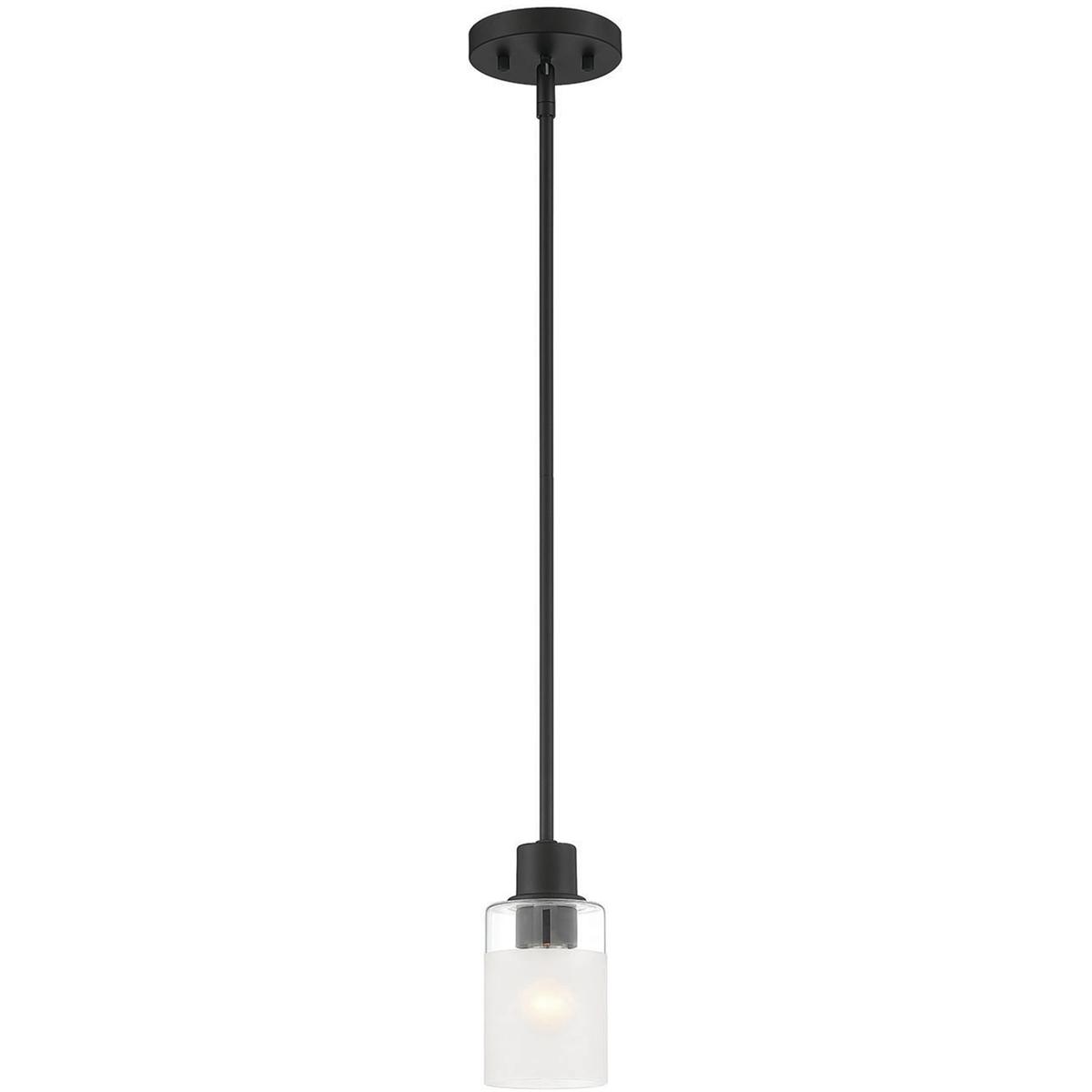 Designers Fountain D236M-4P-MB Cedar Lane 1 Light 4 inch Matte Black Pendant Ceiling Light